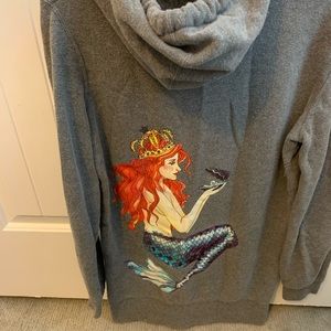 Gray Mountains & Mermaids Hoodie